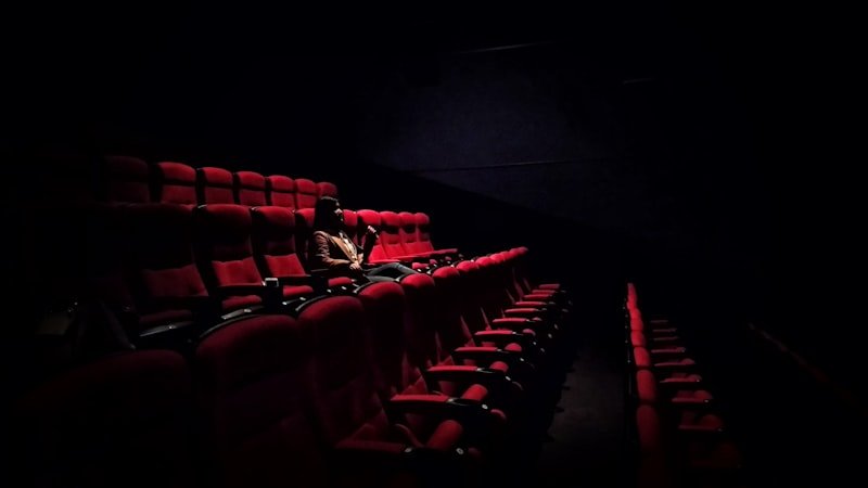 Filmmaker working on a documentary